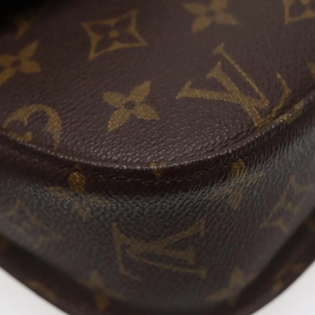 Trendy Inspired Louis Vuitton Monogram Saint Cloud Gm Shoulder Bag M51242 Lv Auth 88023