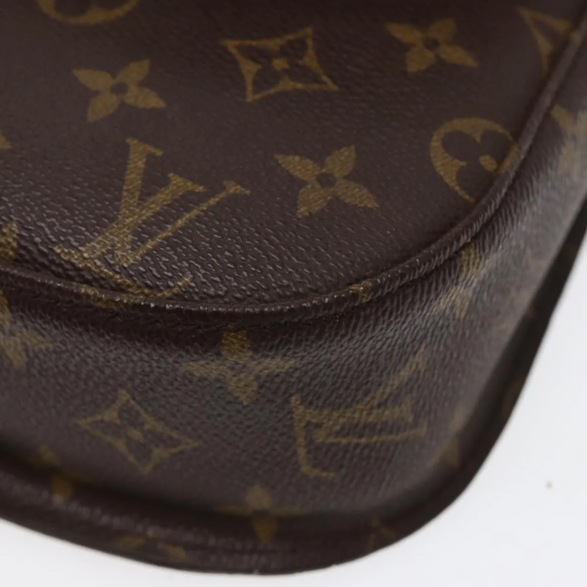 Trendy Inspired Louis Vuitton Monogram Saint Cloud Gm Shoulder Bag M51242 Lv Auth 88023