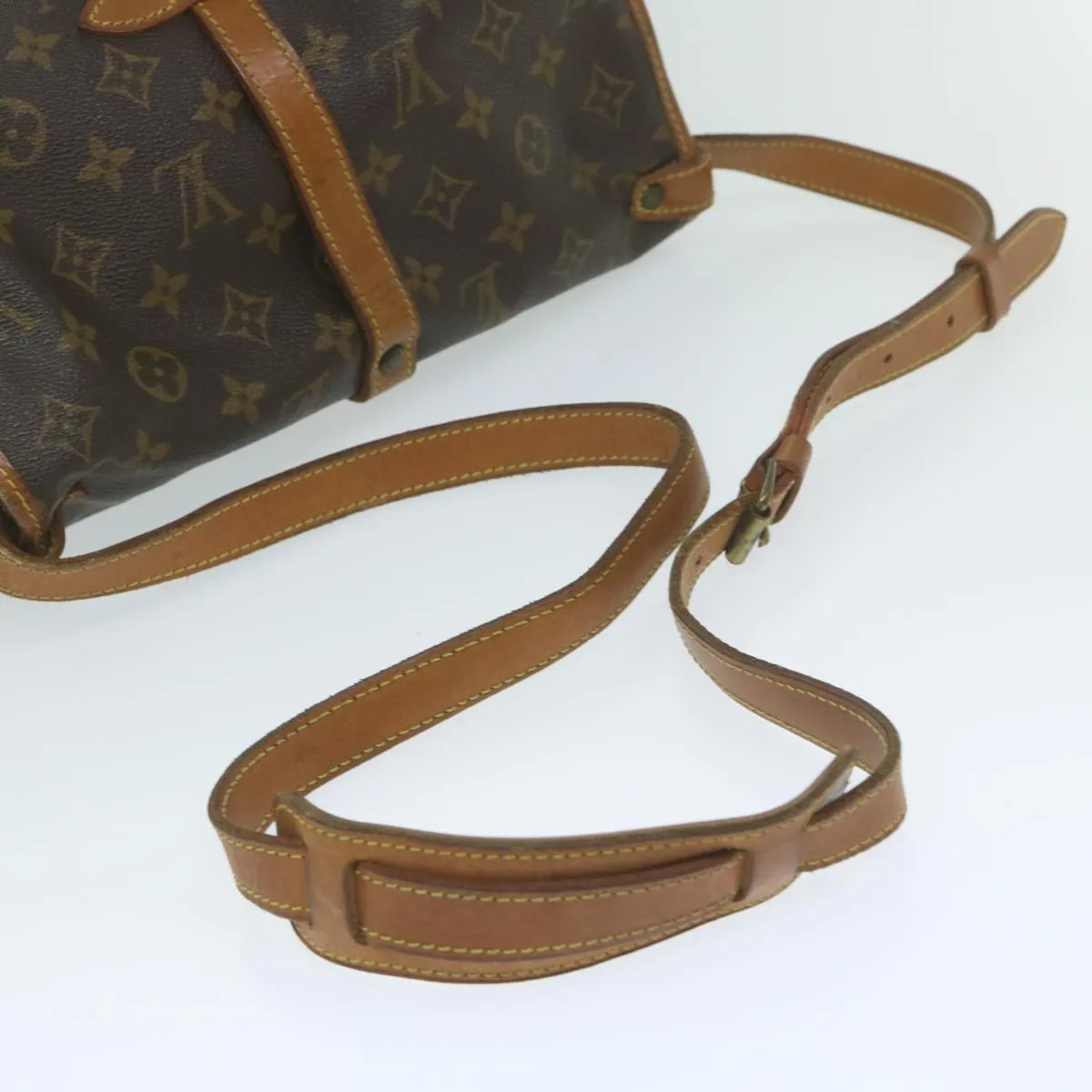 Trendy Inspired Louis Vuitton Monogram Saumur 30 Shoulder Bag M42256 Lv Auth Am5348