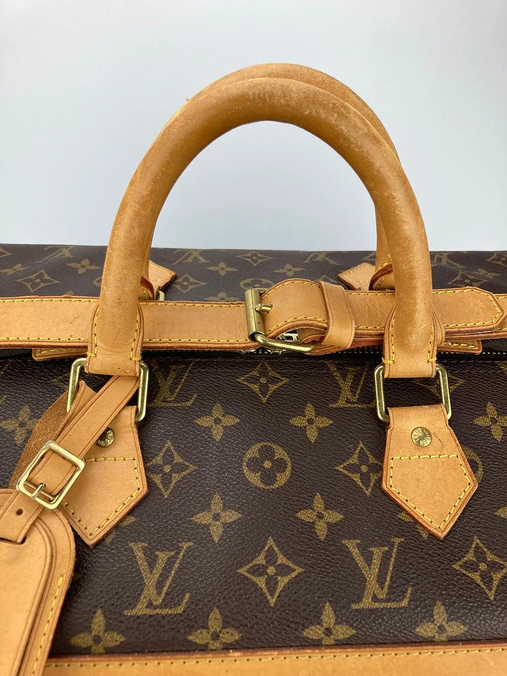 Trendy Inspired Louis Vuitton Vintage Monogram Cruiser 45 Travel Tote