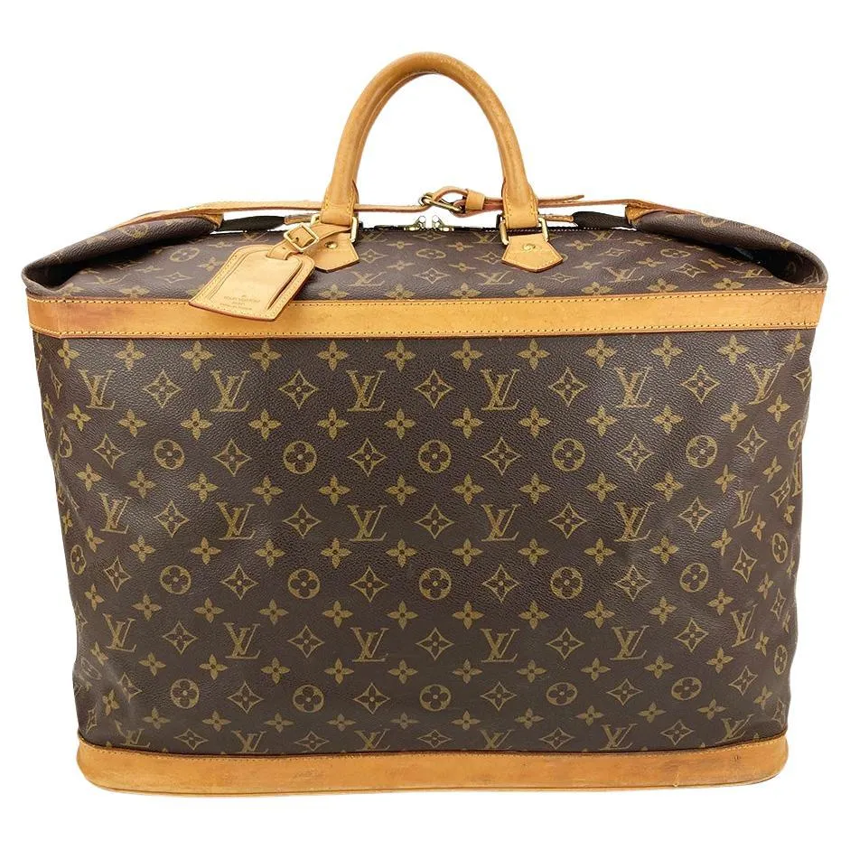 Trendy Inspired Louis Vuitton Vintage Monogram Cruiser 45 Travel Tote