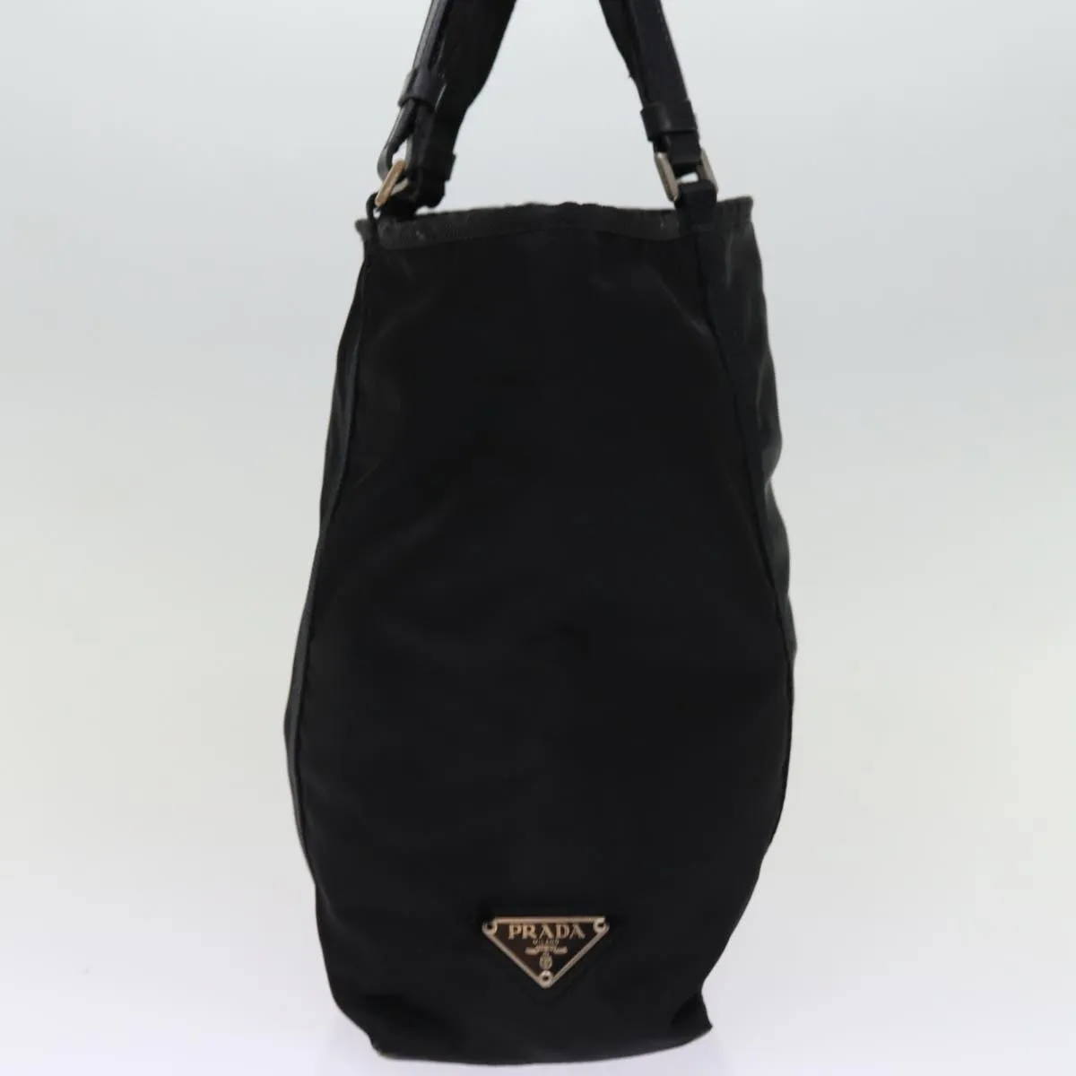Trendy Inspired Prada Tote Bag Nylon Black Auth 74634