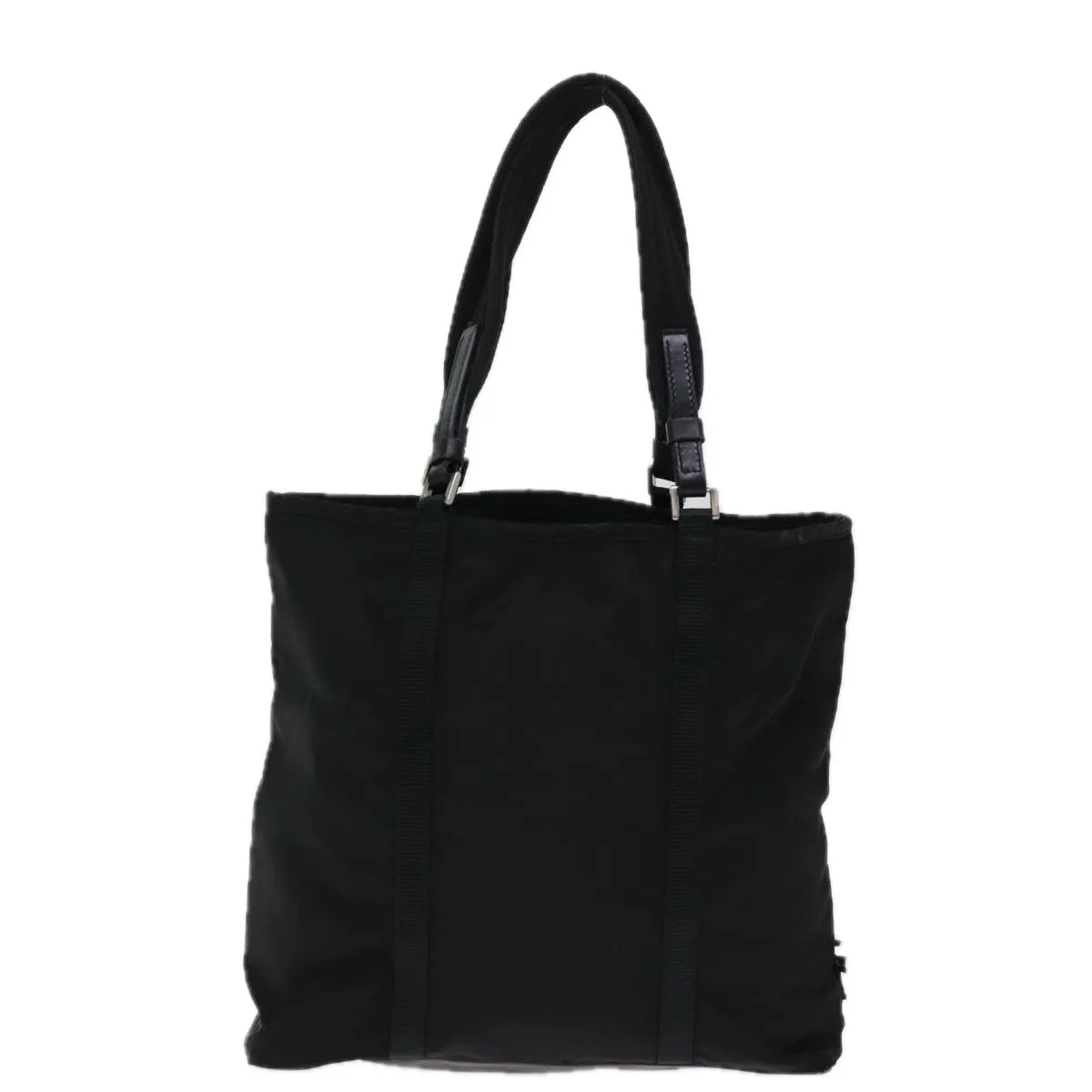 Trendy Inspired Prada Tote Bag Nylon Black Auth 74634