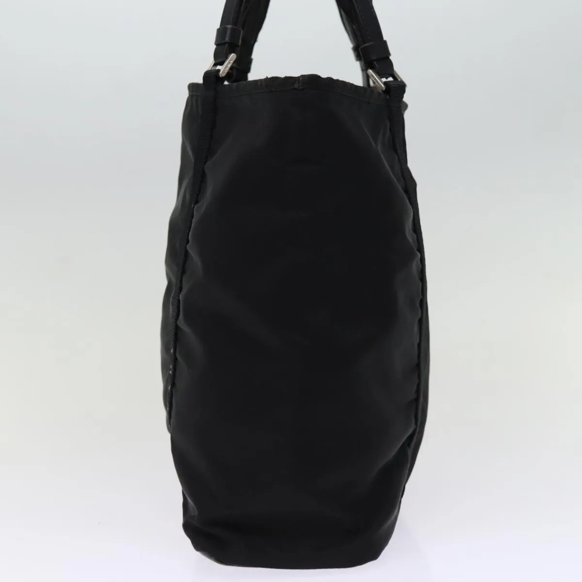 Trendy Inspired Prada Tote Bag Nylon Black Auth 74634