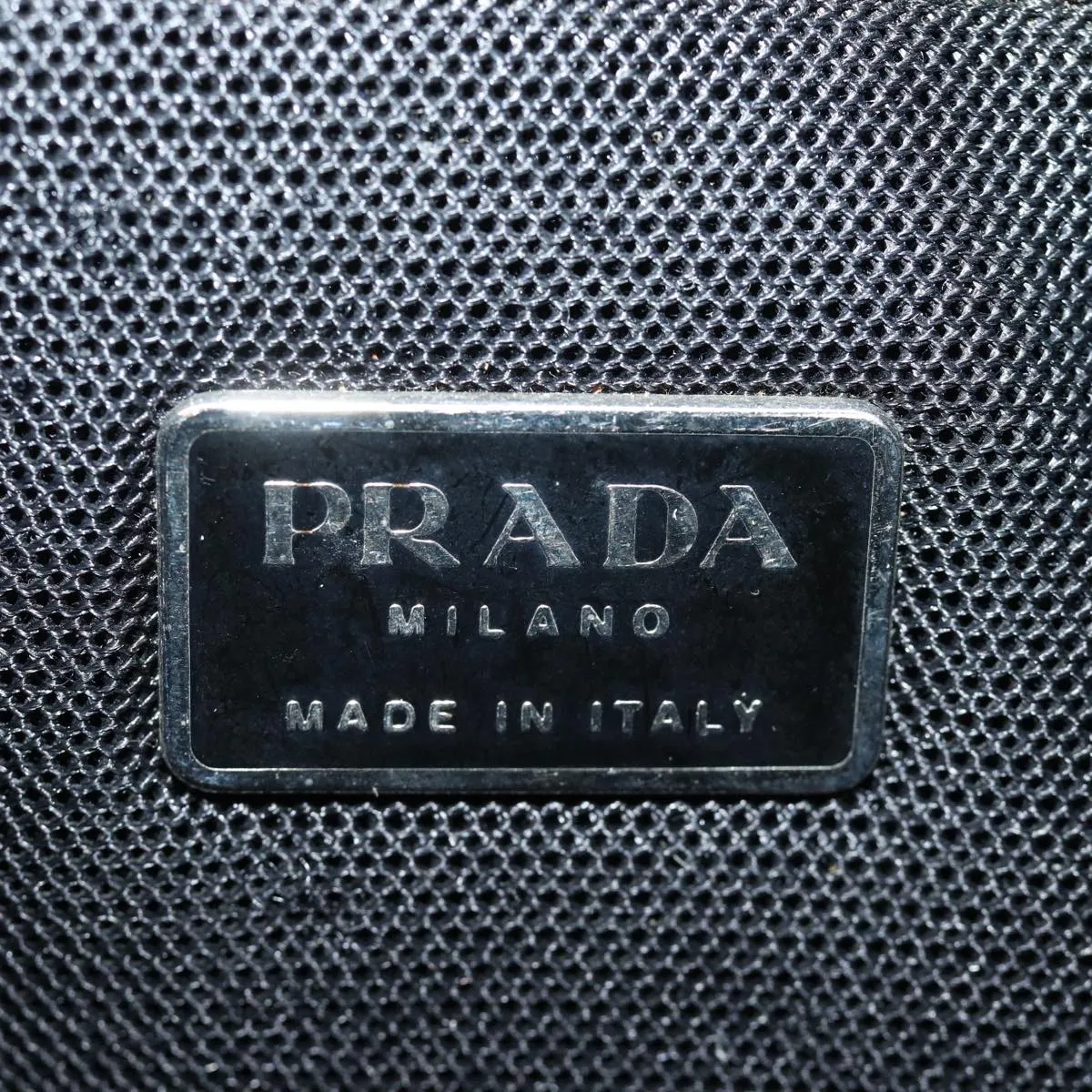 Trendy Inspired Prada Tote Bag Nylon Black Auth 74634