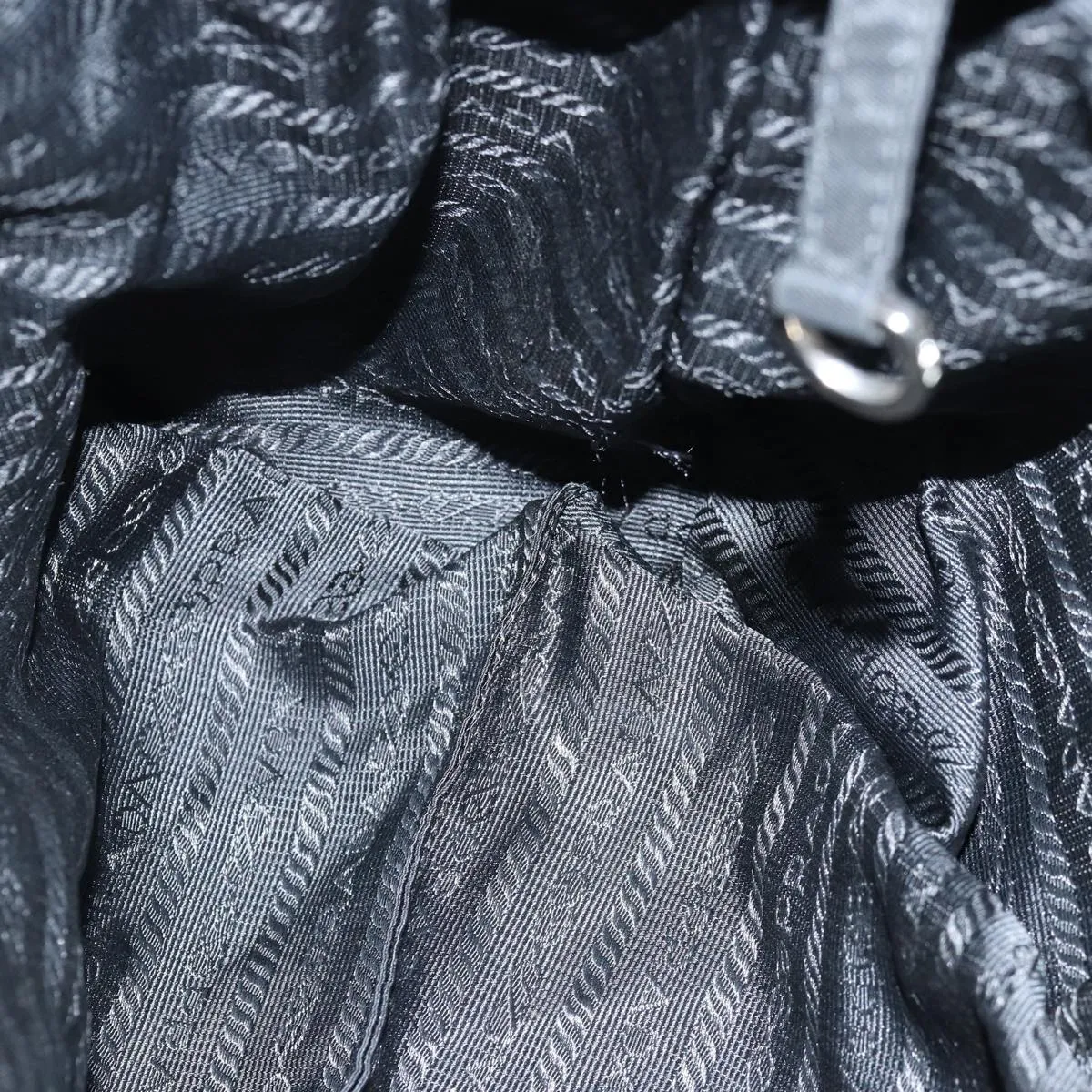Trendy Inspired Prada Tote Bag Nylon Black Auth Bs14903
