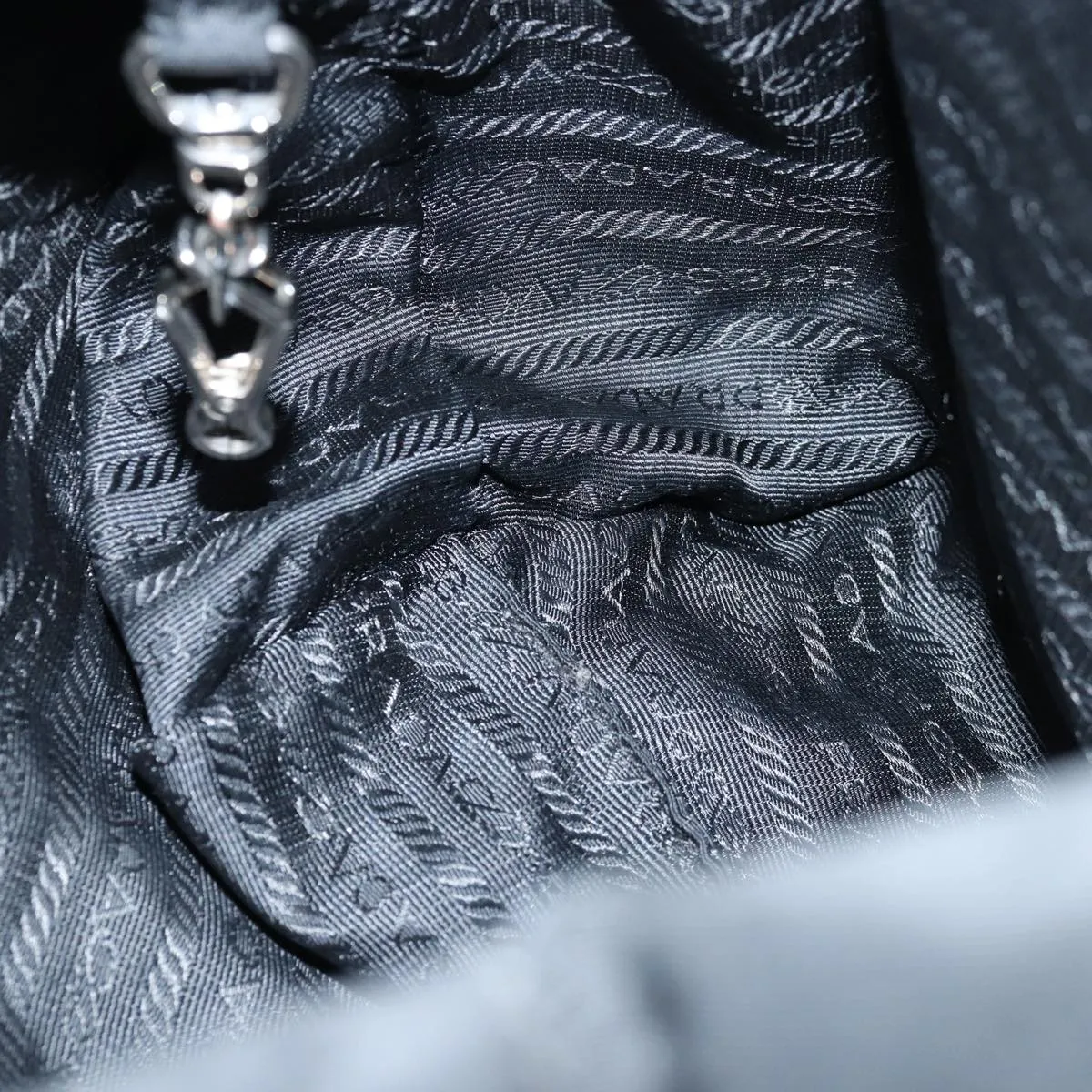 Trendy Inspired Prada Tote Bag Nylon Black Auth Bs14903