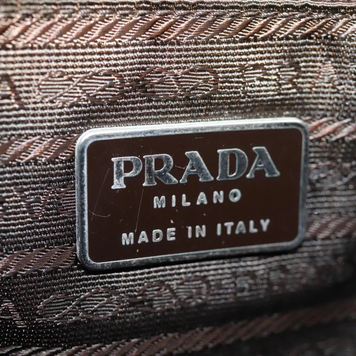Trendy Inspired Prada Tote Bag Nylon Khaki Auth Yk12400