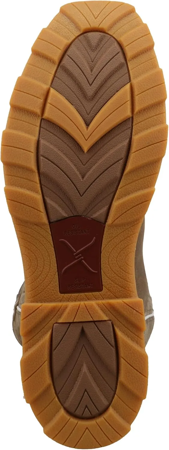 Twisted X Men's 12" UltraLite X Work Boot, Square Toe Nano Toe with UltraLite X