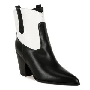 Two Tone Cowboy Boots
