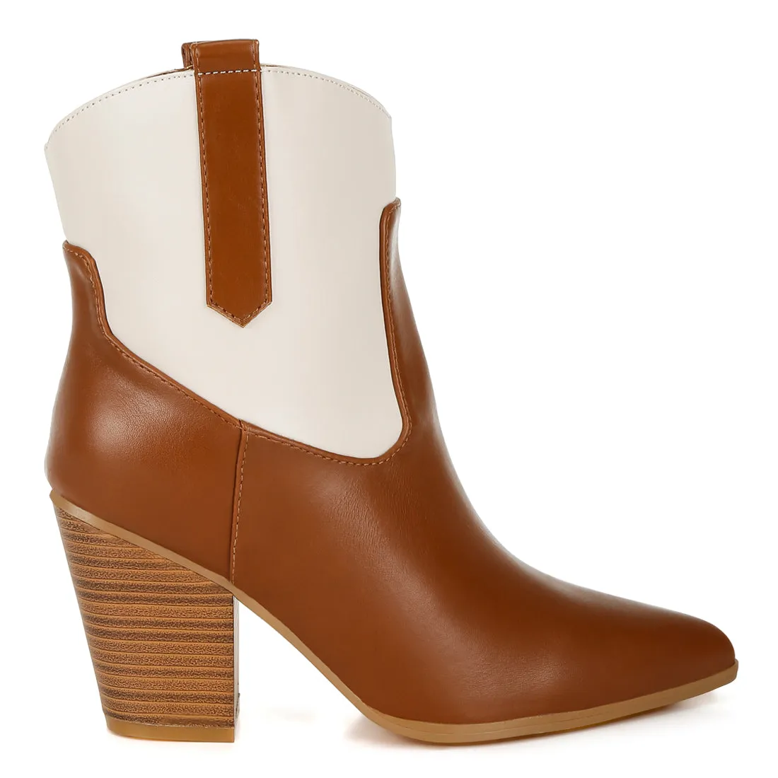 Two Tone Cowboy Boots