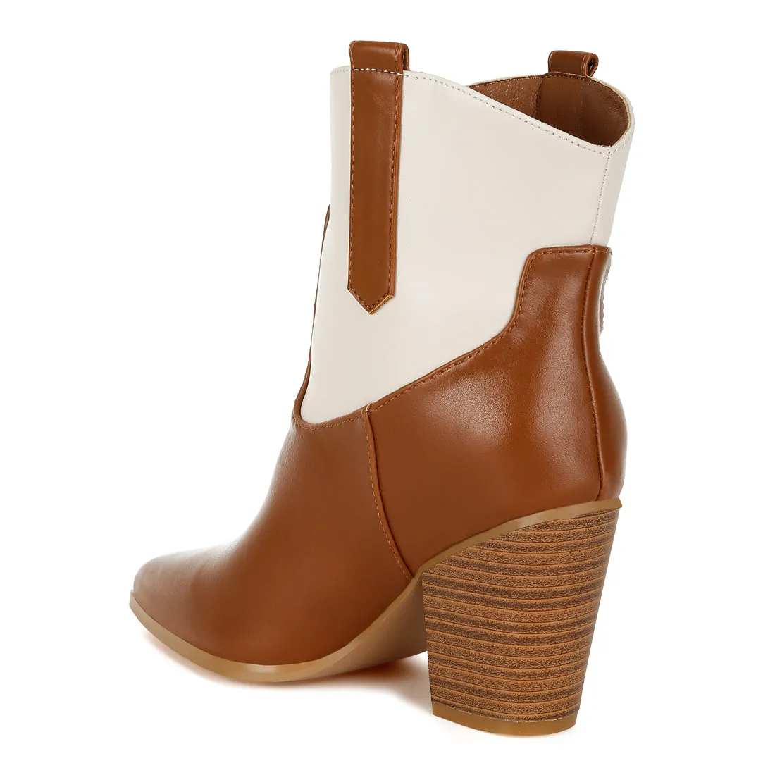 Two Tone Cowboy Boots