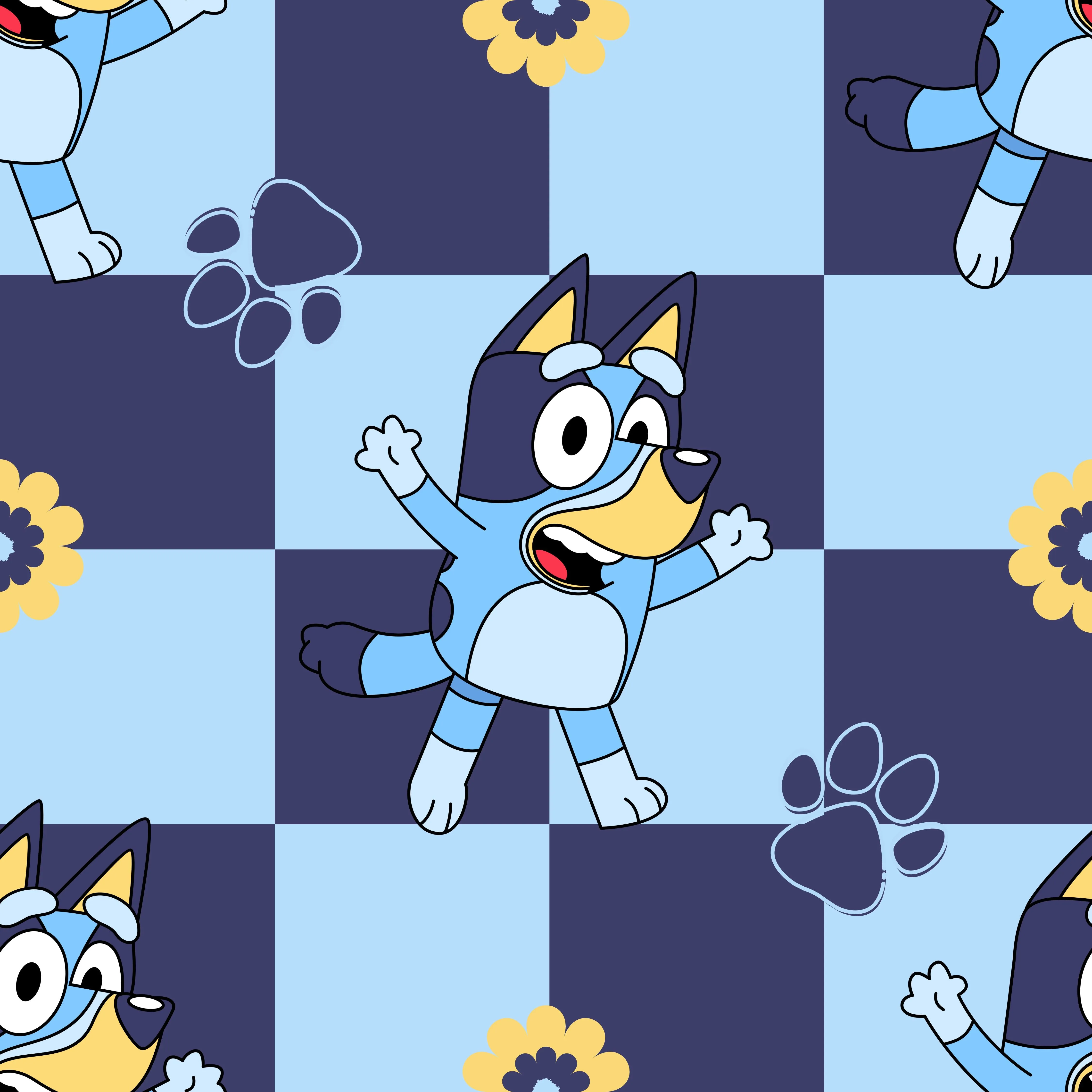 TWOMOODLES WASTE BAG COVER - TRUE BLUEY