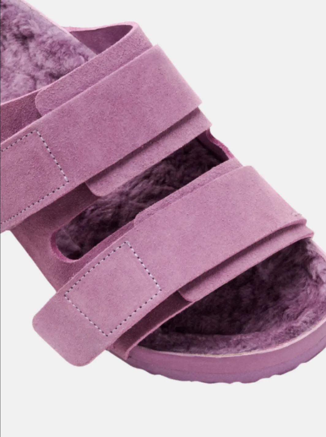 Uji Suede Shearling Mauve - Mauve