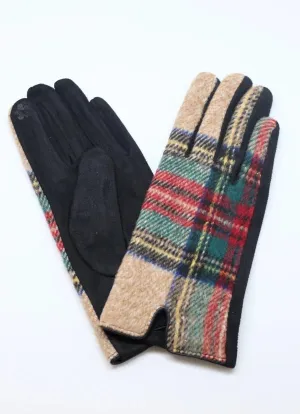 Urbandale Plaid Gloves