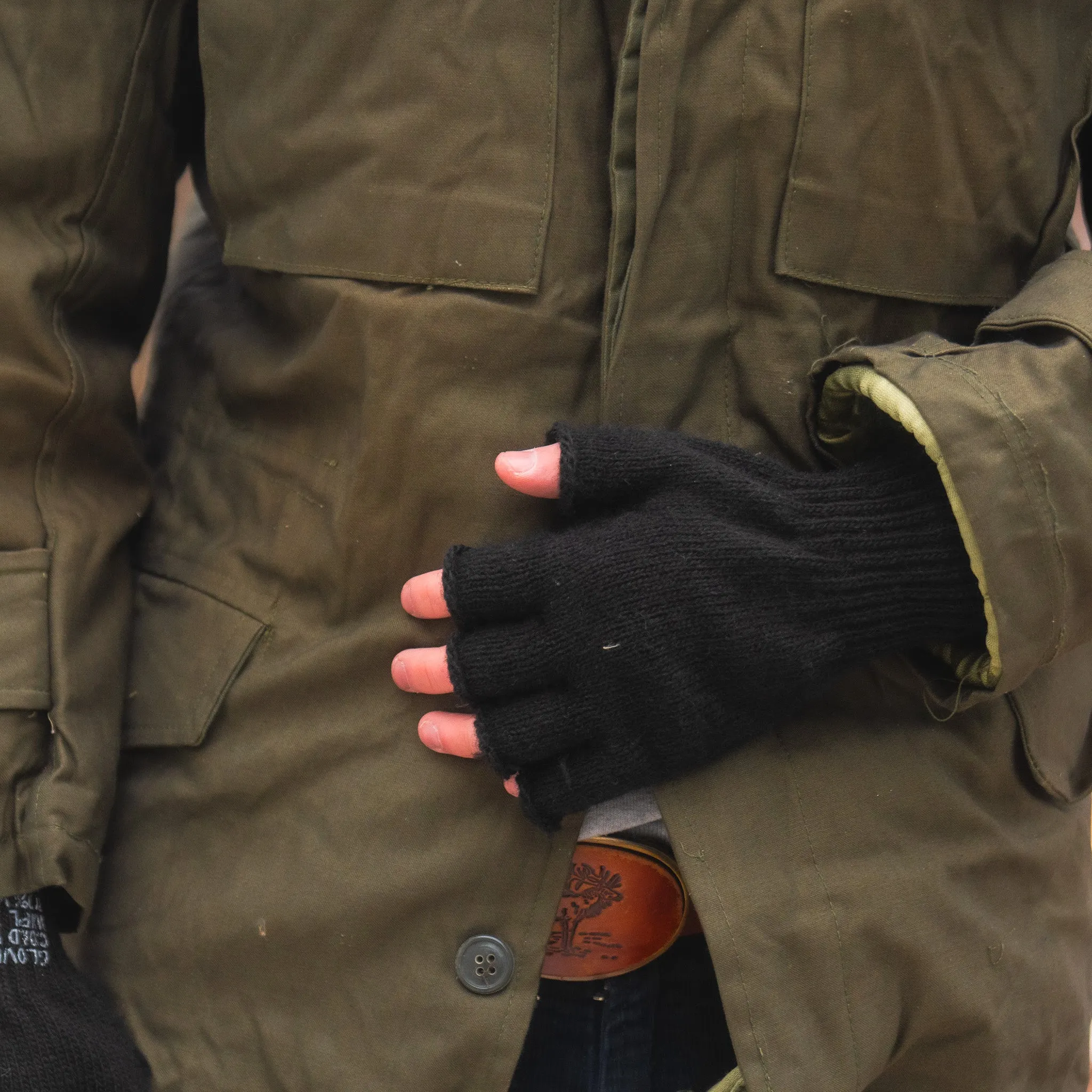 USGI Fingerless Gloves