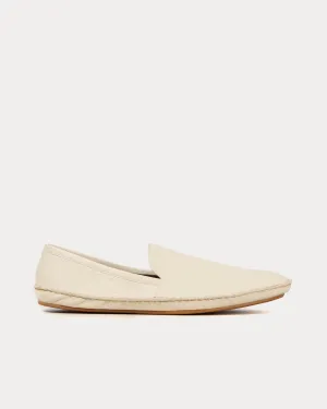 Vasko Leather Sage Tint Slip Ons