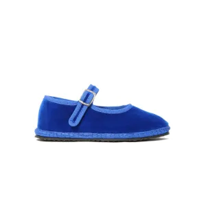 Velvet Friulane Shoes - Bluette