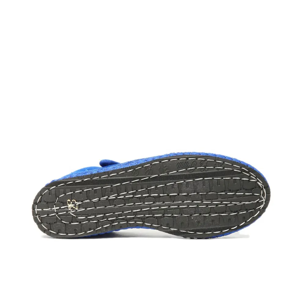Velvet Friulane Shoes - Bluette