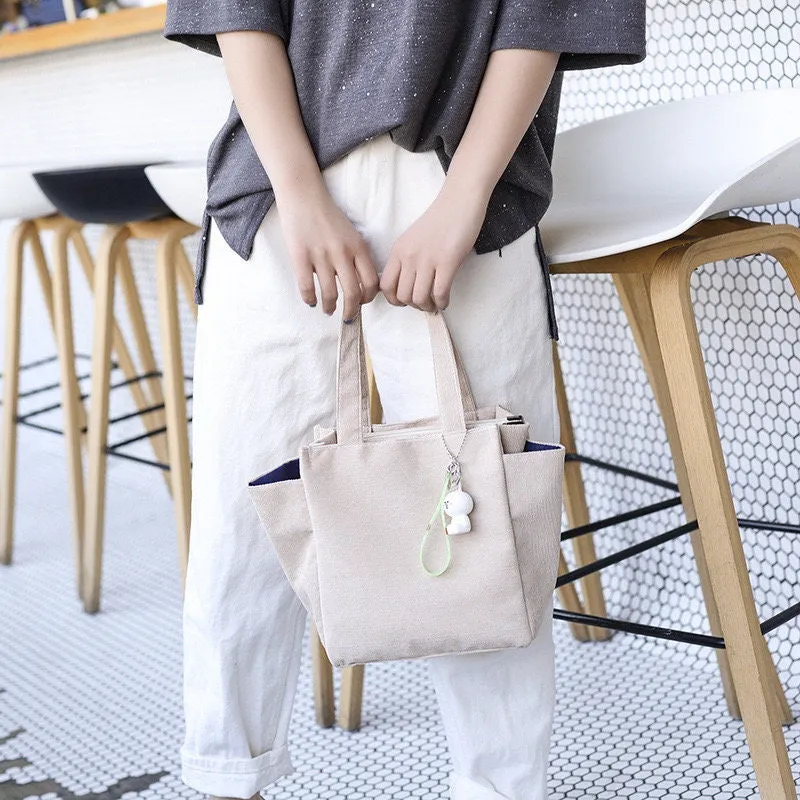 Versatile Canvas Shoulder Bag: Adjust the Strap for Your Perfect Fit