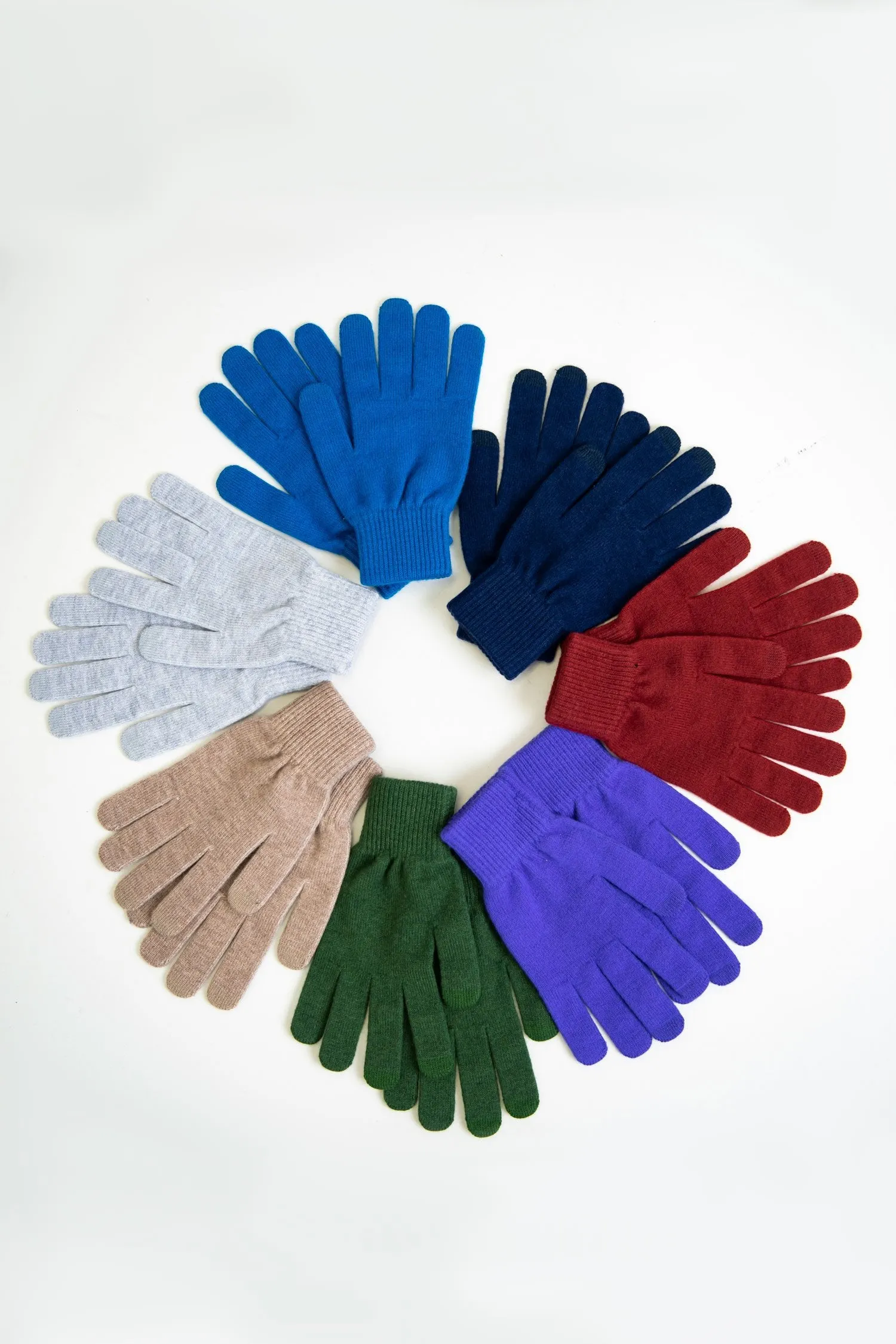 Wembley Gloves, Violet, Wool