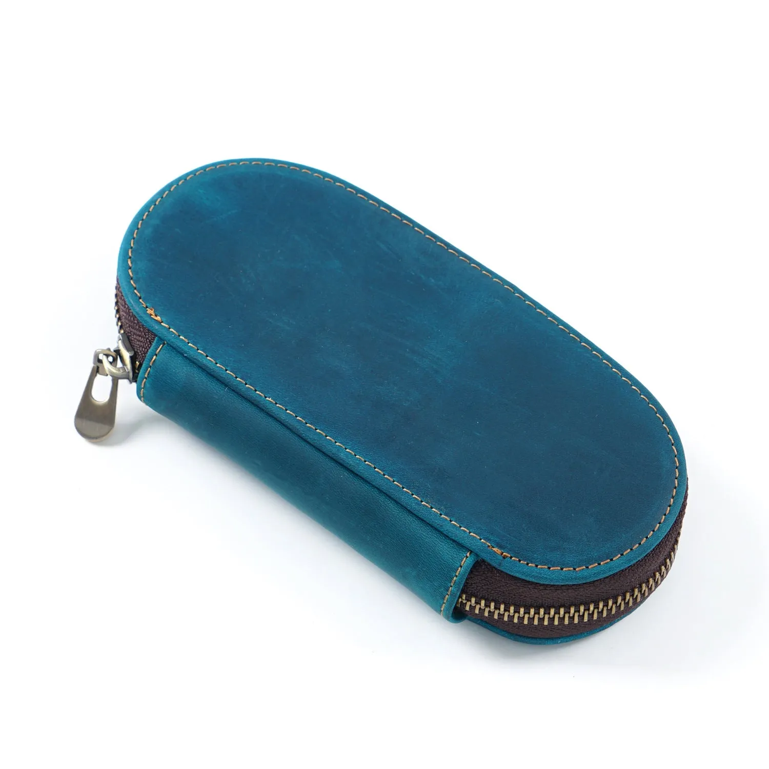 Wholesale Retro 3 Installed Elliptical Zipper with Convenient Pen Bag