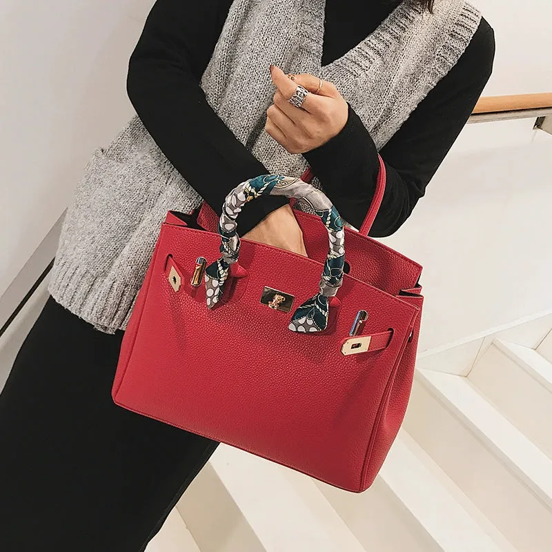 Women's Leather Versatile Kelly bag