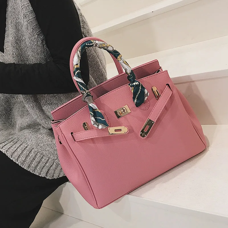 Women's Leather Versatile Kelly bag