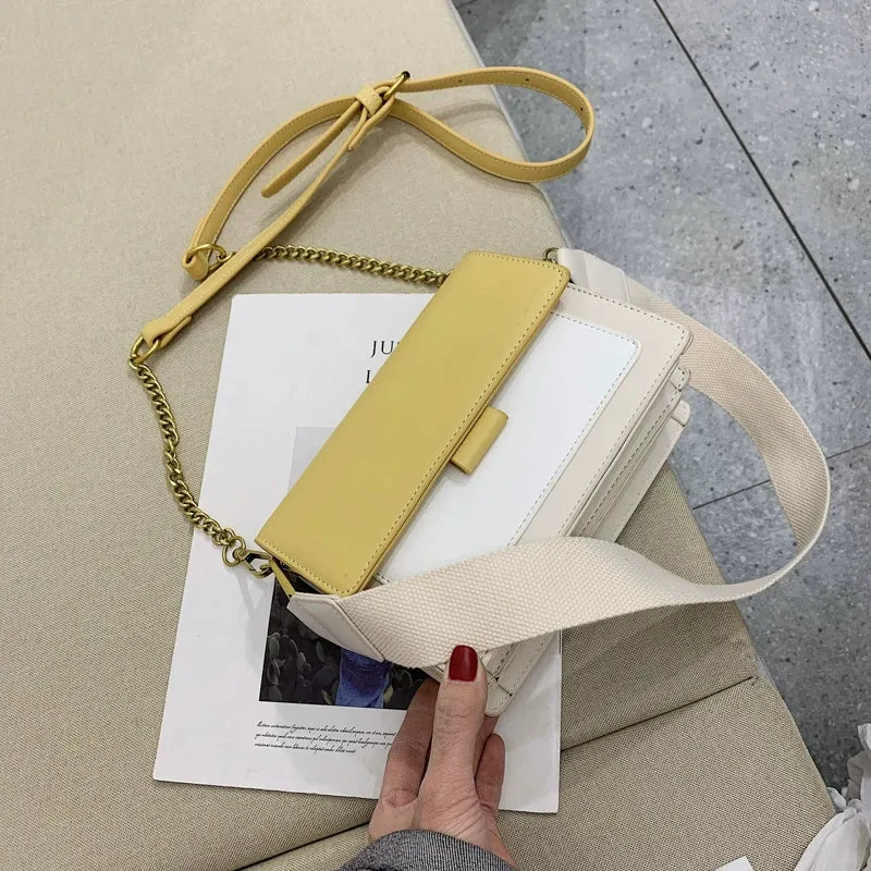 Women's Trendy Multicolor Chain Bag