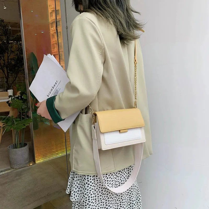 Women's Trendy Multicolor Chain Bag