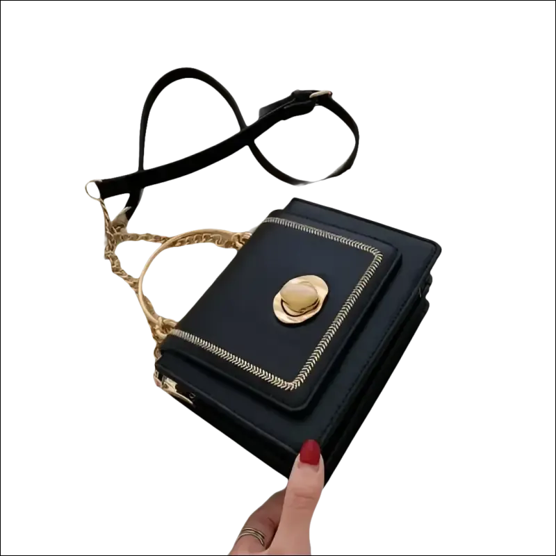 Yellow Leather Crossbody Bag Versatile Elegance